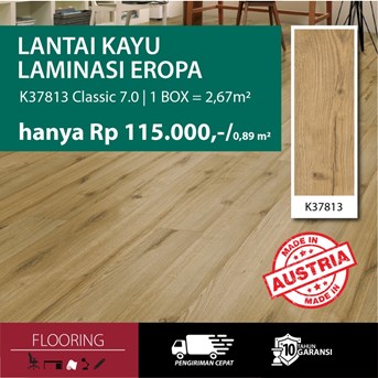 HIGHPOINT Laminate Flooring /Lantai Kayu / Parket Eropa K37813