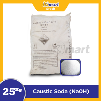 Caustic Soda RRT NaOH Murni Flake Soda Api Flake 25kg