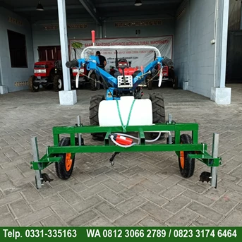 traktor 101 + mesin disel 188 + rotary tiller + pemasang plastik mulsa-5