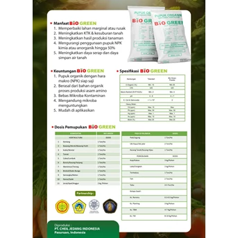 pupuk organik bio green (organik fertilizer)-1