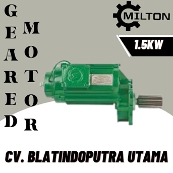 MILTON END CARRIAGE GEARED MOTOR 1,5 KW*M4