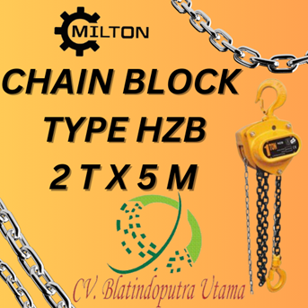 CHAIN BLOCK TYPE HZB 2 TON X 5 METER