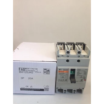 mccb 3p 20a (bw125jag) merk fuji electric