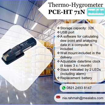 Thermo-Hygrometer PCE-HT 71N