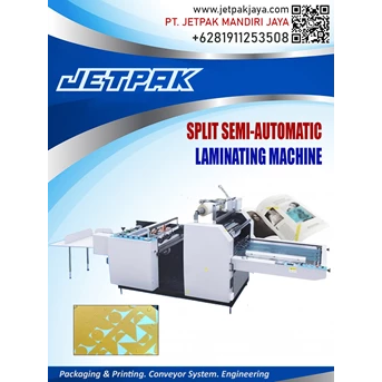 Split Semi-Automatic Laminating Machine