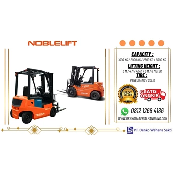 Forklift Electric Noblift Harga Distributor