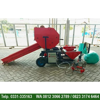 fully automatic silage baler machine - diesel powered-4