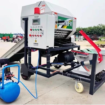 fully automatic silage baler machine - electric powered-1