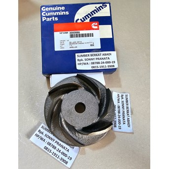 CUMMINS 3000888 IMPELLER 3351201 WATER PUMP 3002617