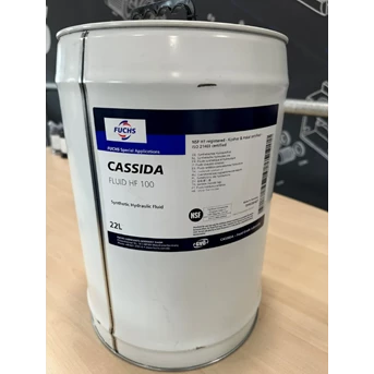 Fuchs Cassida Fluid HF 100, 22L/Pail, Food Grade Hydraulic Oil