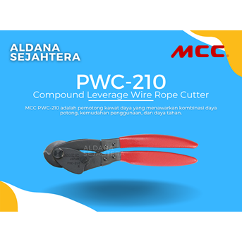 MCC PWC-210 COMPOUND LEVERAGE WIRE ROPE CUTTER