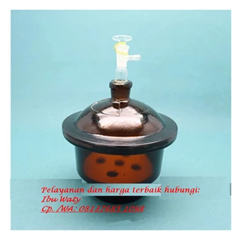 desicator vacuum amber brown 40 cm china-1