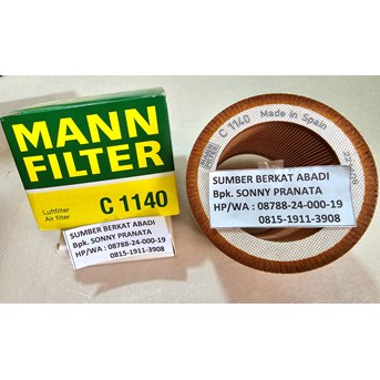 MANN FILTER C 1140 AIR FILTER C1140 FILTER UDARA C-1140 - GENUINE