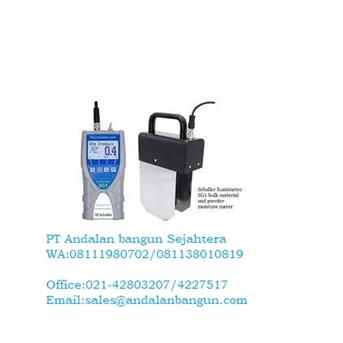 Schaller humimeter SG1 bulk material and powder moisture meter