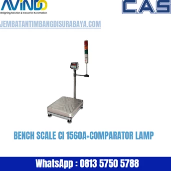 Checkweigher Bench Scale CAS CI-1560A Kapasitas 30kg 75kg 150kg