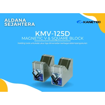 KANETEC KMV-125D MAGNETIC V & SQUARE BLOCK