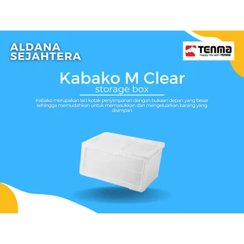 TENMA Kabako M Clear storage box