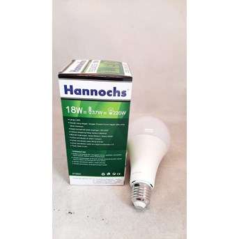 lampu led bulb premier 18w cool daylight merk hannochs-2