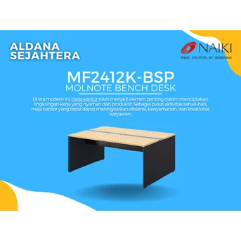 NAIKI MF2412K-BSP MOLNOTE BENCH DESK