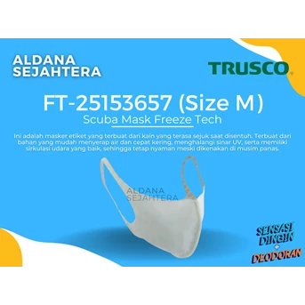 TRUSCO FT-25153657 SCUBA MASK FREEZE TECH (Size M)