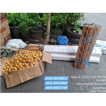 Tiang Gagang Gorden Gold Rumah