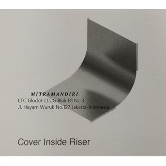 COVER INSIDE RISER TRAY 50MM / KABEL TRAY