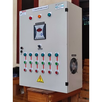 PANEL CAPASITOR BANK 40 KVAR 6 STEP