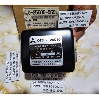 NIKKO 0-25000-5591 04382-29010 0250005591 04382 29010 025000 5591 -24V