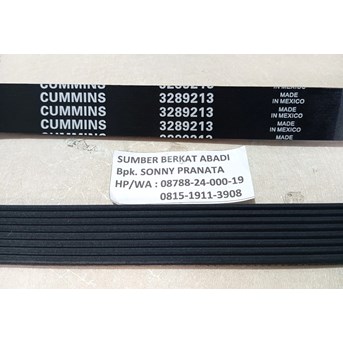 CUMMINS 3289213 3911580 V-BELT 3806055 3904028 ENGINE FAN BELT 3289224