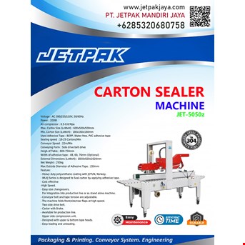 carton sealer machine jet 5550 6050-1