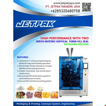 high performance with two servo motors vertical form fill seal-2