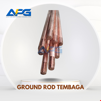 GROUNDING ROD 3/8 X 4 MTR FULL TEMBAGA