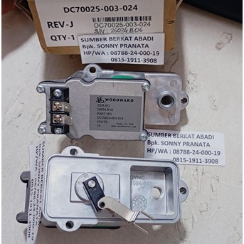 WOODWARD DC70025-003-024 DC70025003024 DC70025 003 024 ACTUATOR 24VDC