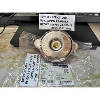 PERKINS T401597 RADIATOR CAP - GENUINE ORIGINAL ASLI 100%