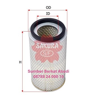 SAKURA A-44200 AIR FILTER A44200 A 44200 AF25904 AF-25904 4071693