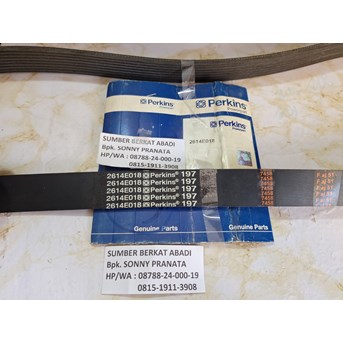 PERKINS 2614E018 V-BELT 2614E018 FAN BELT - GENUINE