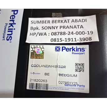 PERKINS 21820263 COOLANT INHIBITOR - GENUINE