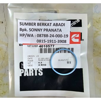 CUMMINS 4010577 O RING SEAL - QSK23 QSK45