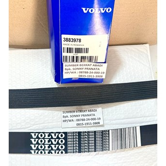 VOLVO 3883978 V-BELT 10PK1695 FAN BELT 10PK 1695 BELT 10 PK 1695