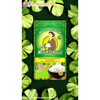 KARUNG BERAS UKURAN 25KG LAMINASI FULL COLOR PRINTING