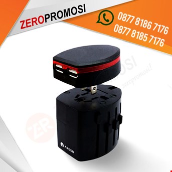 Souvenir Universal Travel Adapter UAR04 Pouch Custom