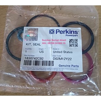 PERKINS 1830742C92 SEAL KIT O-RING INJECTOR - GENUINE