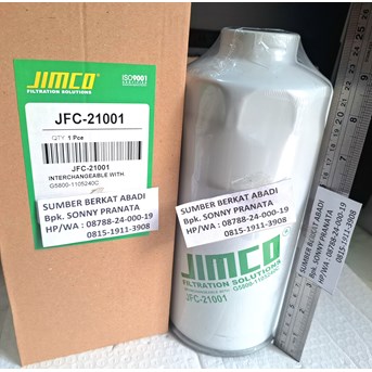 JIMCO JFC21001 JFC 21001 SFR0502FW SFR-0502FW J8623050 G5800-1105240C
