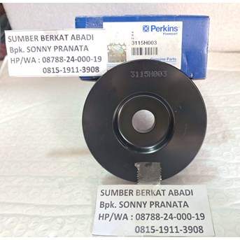 PERKINS 3115H003 PULLEY ALTERNATOR - GENUINE