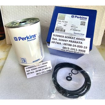 PERKINS 26566602 FUEL FILTER KIT - GENUINE ORIGINAL ASLI 100%