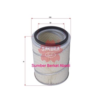 SAKURA A6012 FILTER 16546-89TA0 16546-T9300 16546-T9301 9-94156052-0