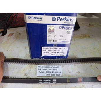 PERKINS 080109104 V-BELT 080109104 FAN BELT 0801 09104 - GENUINE