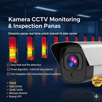 Sistem Kamera Termal Kiln Furnace & Boiler Inspeksi Suhu Tinggi Akurat
