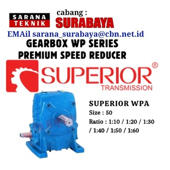 SUPERIOR GEARBOX WP SERIES PREMIUM SPEED REDUCER