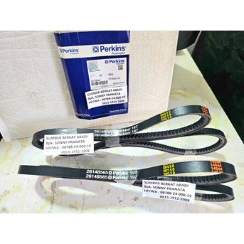 PERKINS 2614B665 V-BELT 2614B565 FAN BELT - DAPAT 2 UNITS V-BELT -ASLI